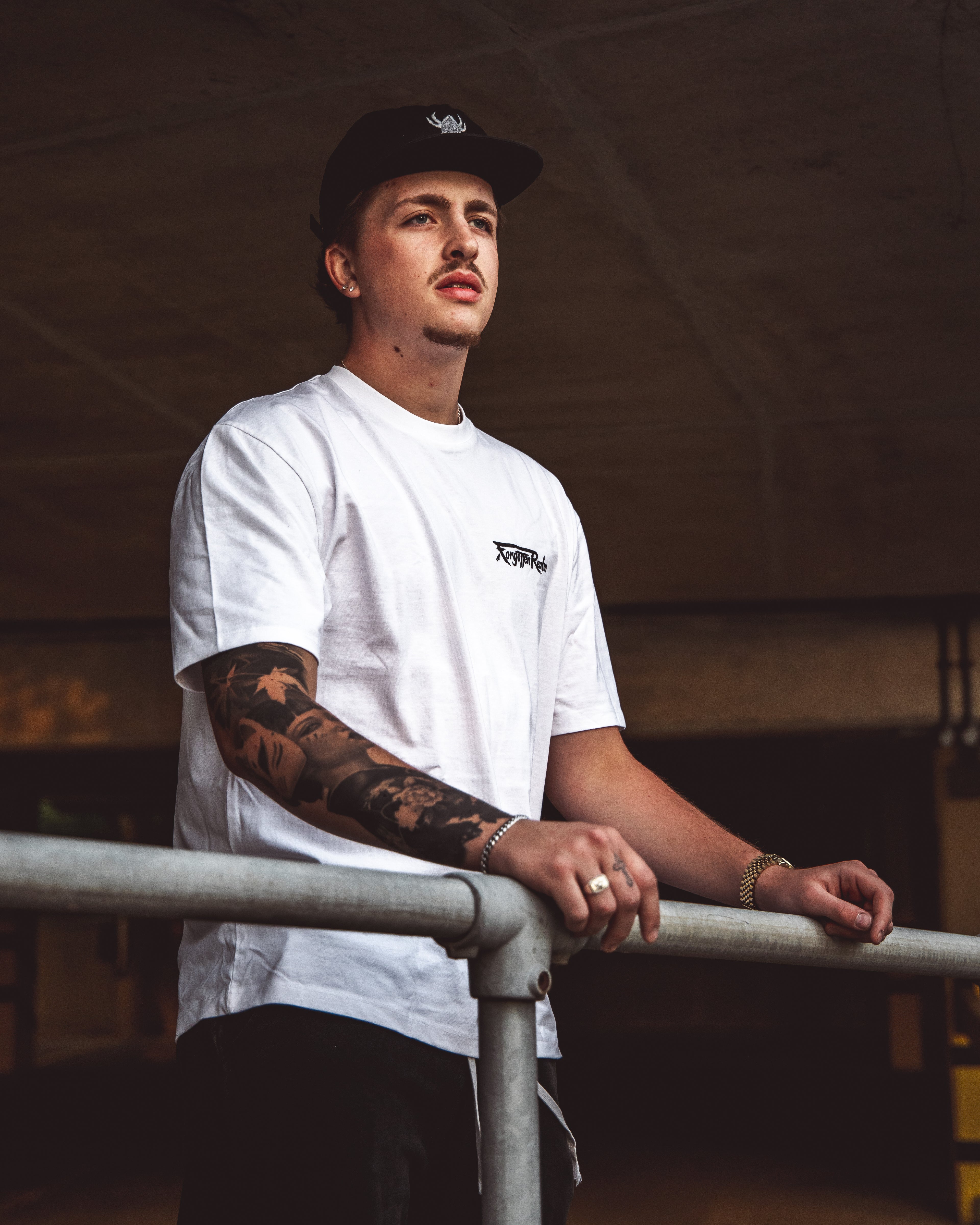 BITTEN - WHITE Oversized Tee