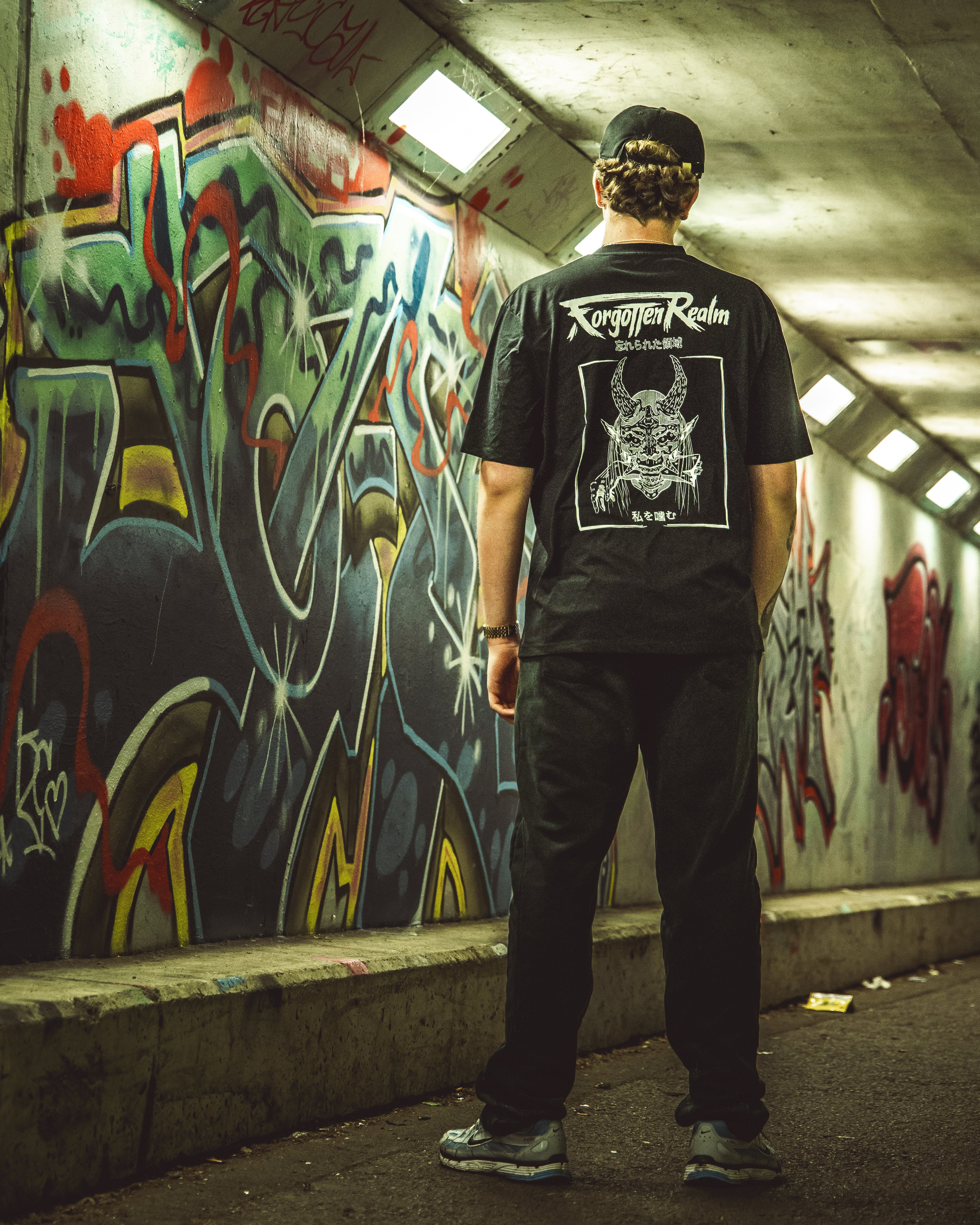 BITTEN - BLACK Oversized Tee