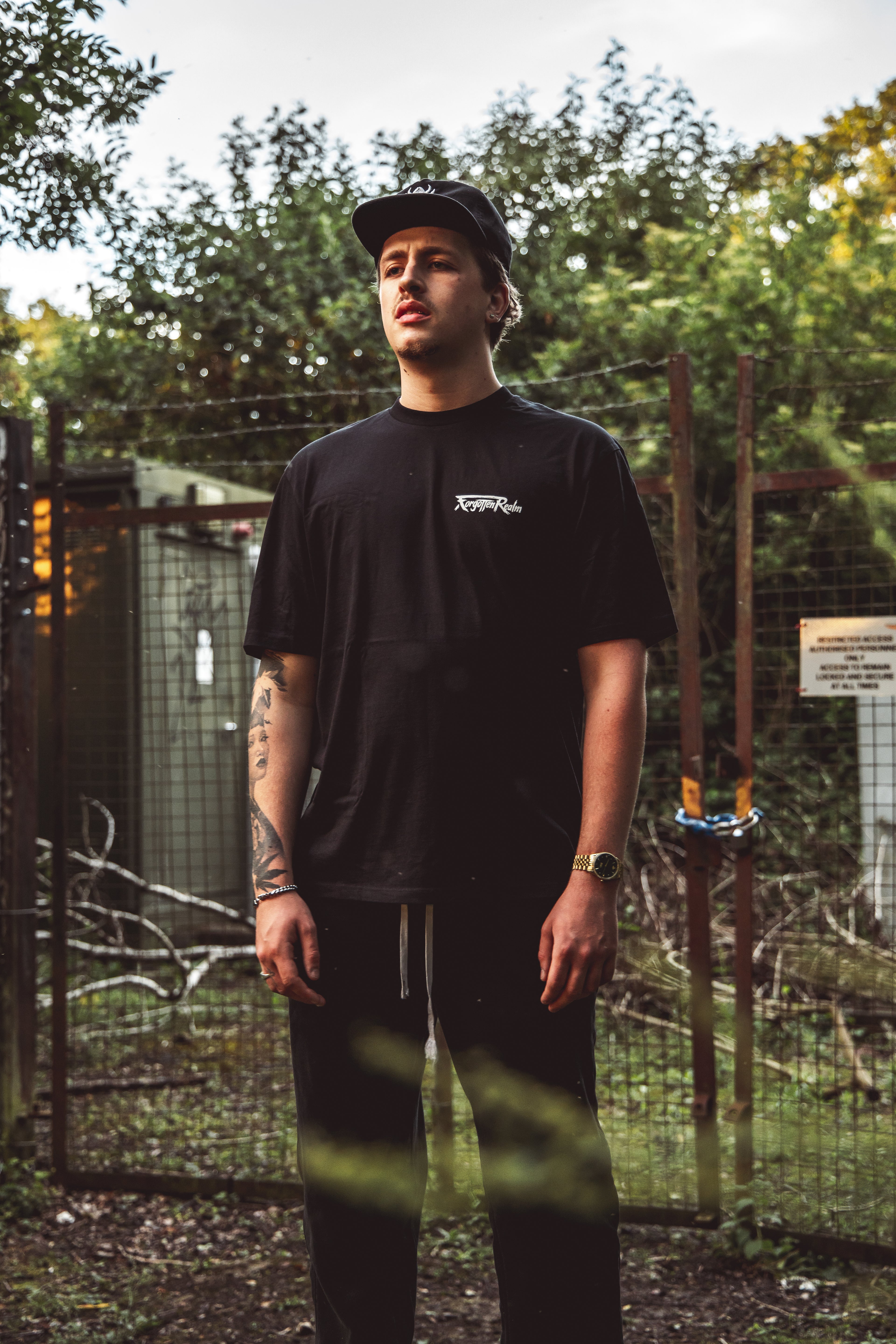 BITTEN - BLACK Oversized Tee